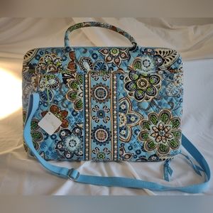 Laptop Portfolio Bag, Vera Bradley, Bali Blue, NWT  2009 Retired Pattern